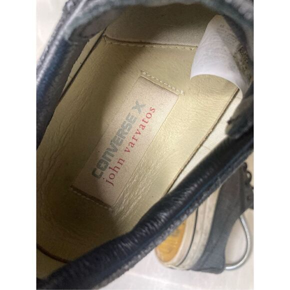 Converse X John Varvatos One Star Low Canvas Sneakers Size 6 Gray Black - Picture 6 of 7